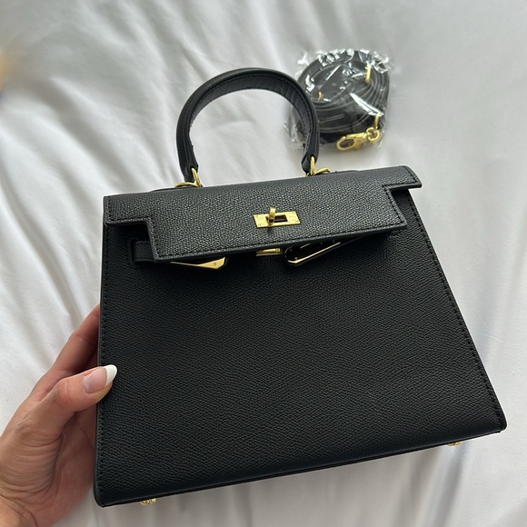 Miss Lola top handle bag with strap - Picture 6 of 13